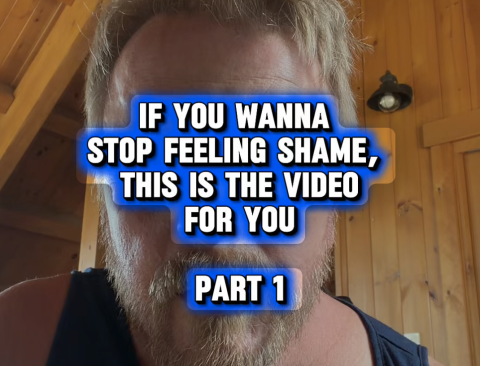 A man learning how to process shame in a healthy way so it no longer leads him back to watching porn.
